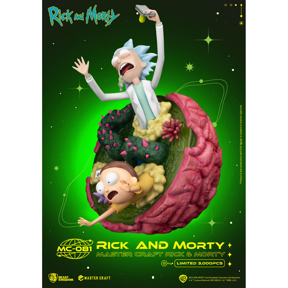 114726-beast-kingdom-master-craft-rick-morty-polystone-39cm-rick-morty