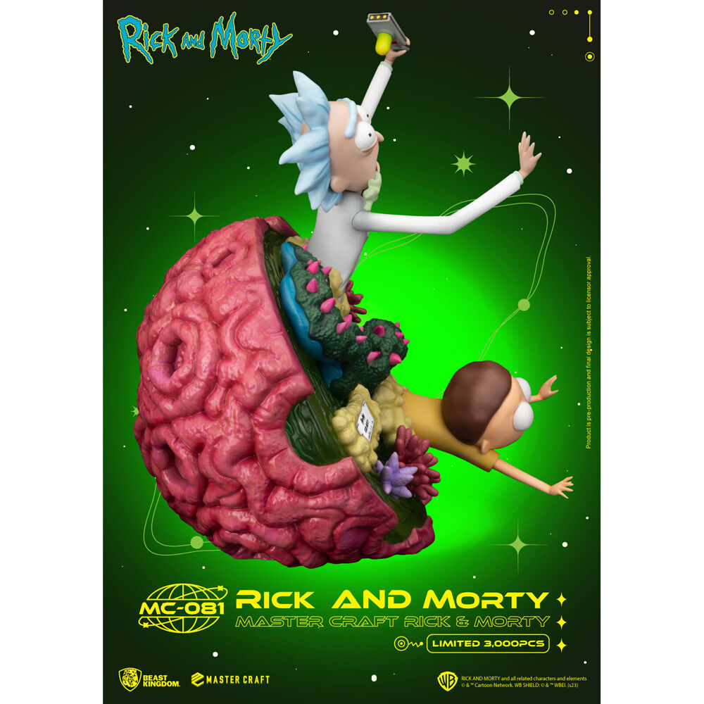 114726-beast-kingdom-master-craft-rick-morty-polystone-39cm-rick-morty
