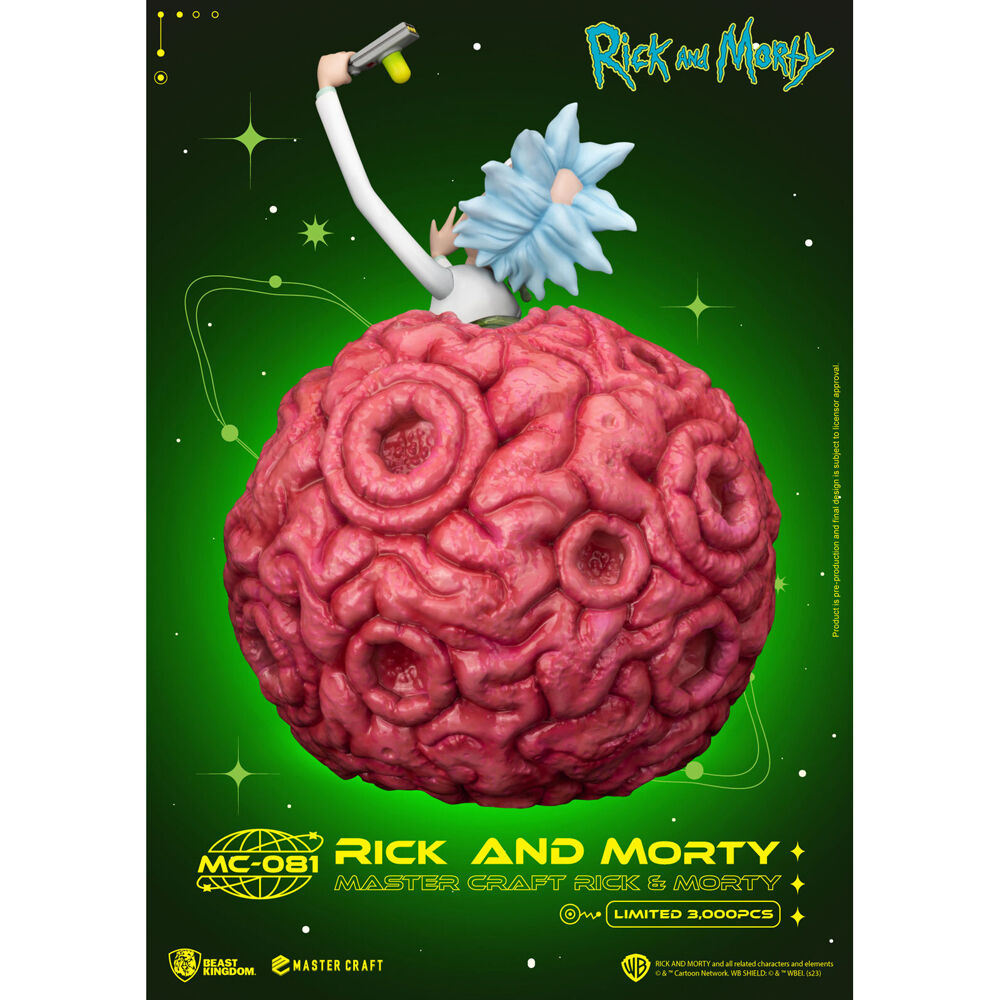 114726-beast-kingdom-master-craft-rick-morty-polystone-39cm-rick-morty