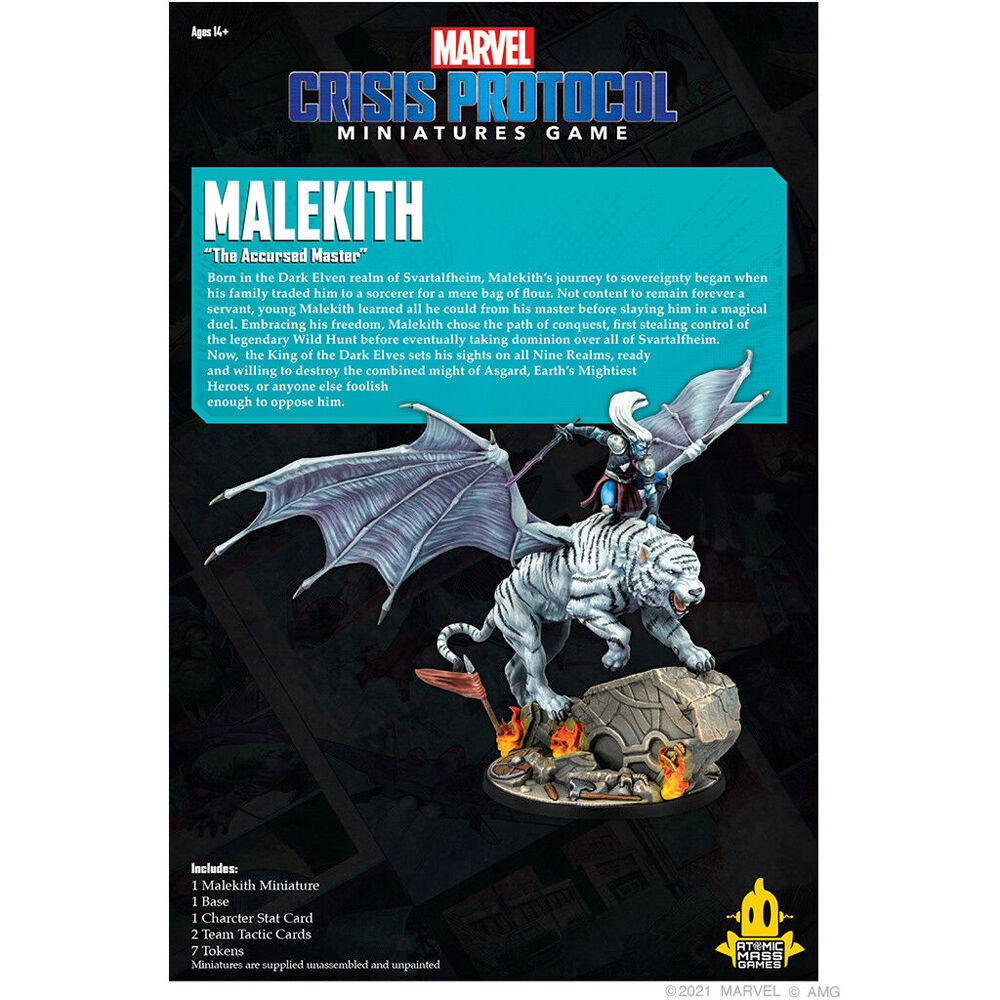 Atomic Mass Games Marvel Crisis Protocol Malekith Miniature