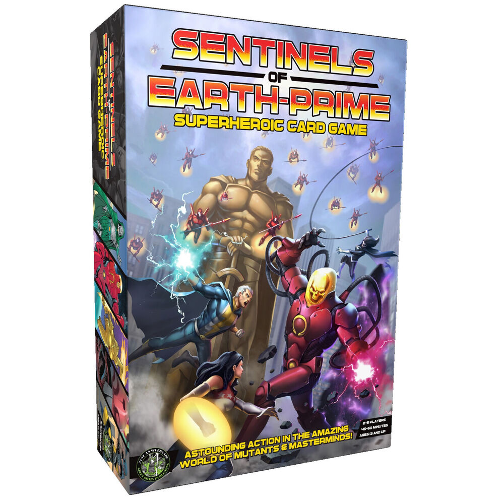 Green Ronin Sentinels of Earth Prime Superheroic Card Game 16y+