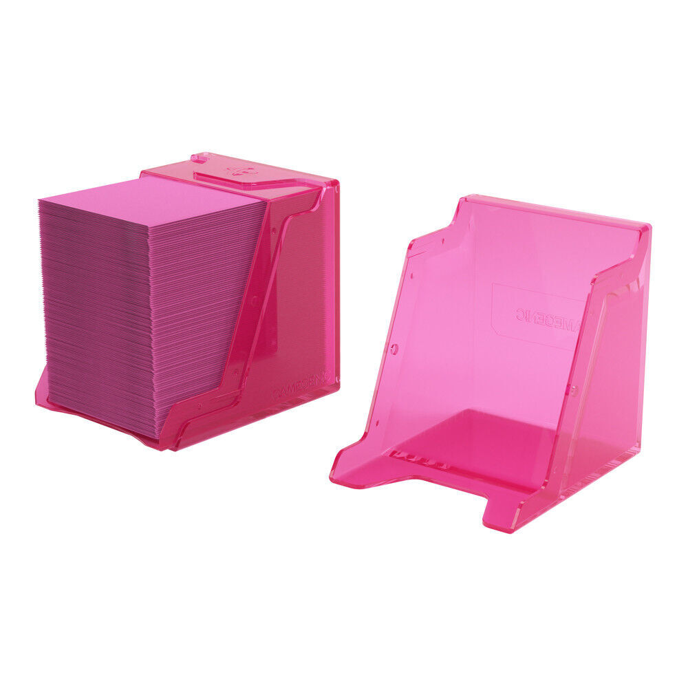105186-gamegenic-bastion-100-card-deck-box-organiser-xl-pink
