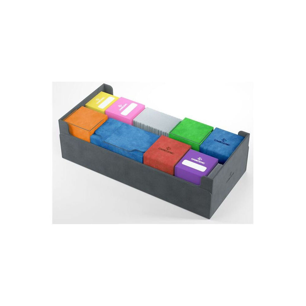 78623-gamegenic-dungeon-1100-convertible-card-sleeve-holder-midnight-gray
