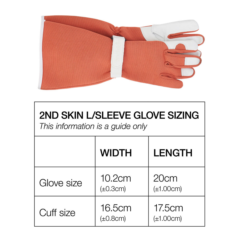 55lsr-2pc-annabel-trends-second-skin-long-sleeve-sprout-garden-gloves-red