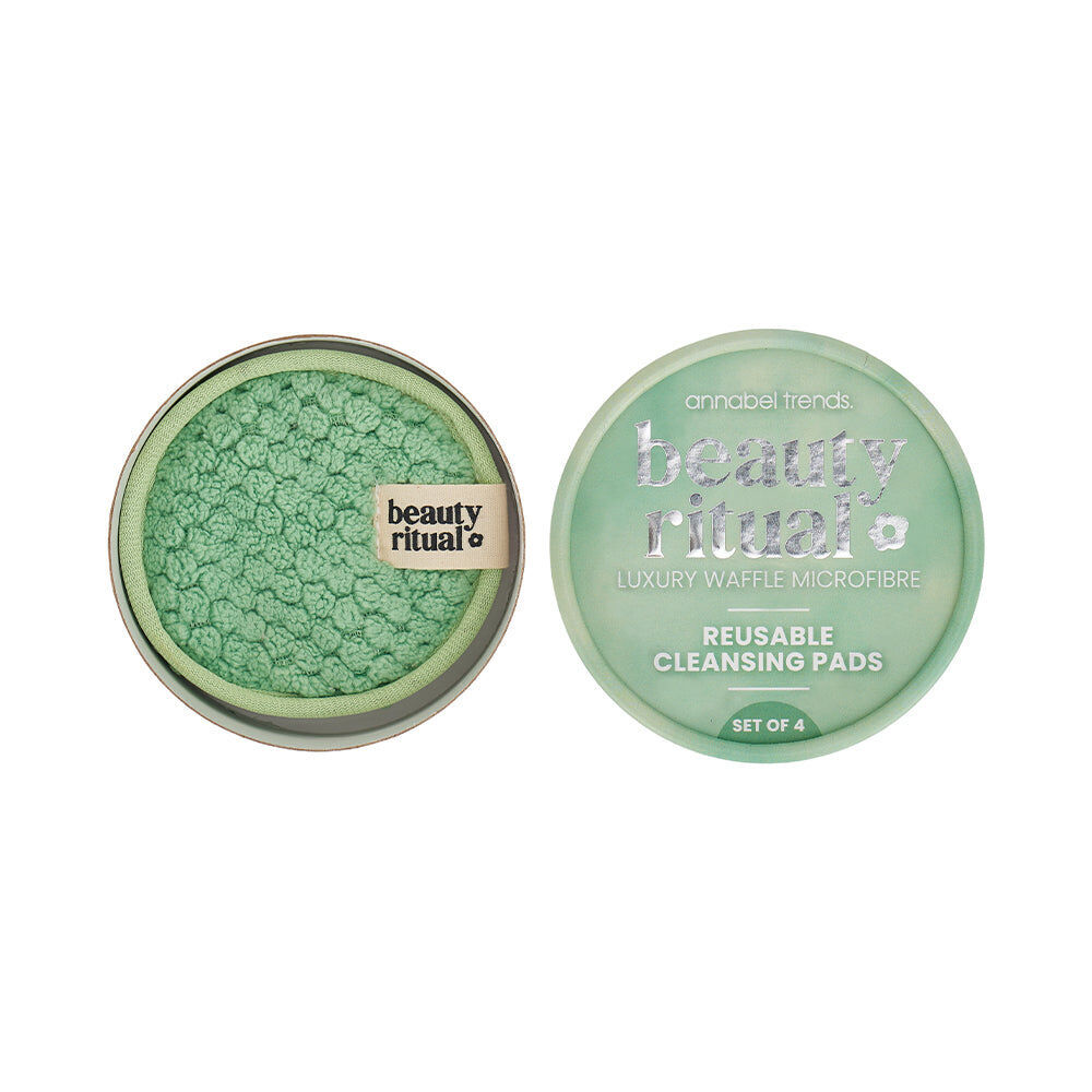 807rcm-4pc-annabel-trends-beauty-ritual-luxury-waffle-cleanse-pads-moss