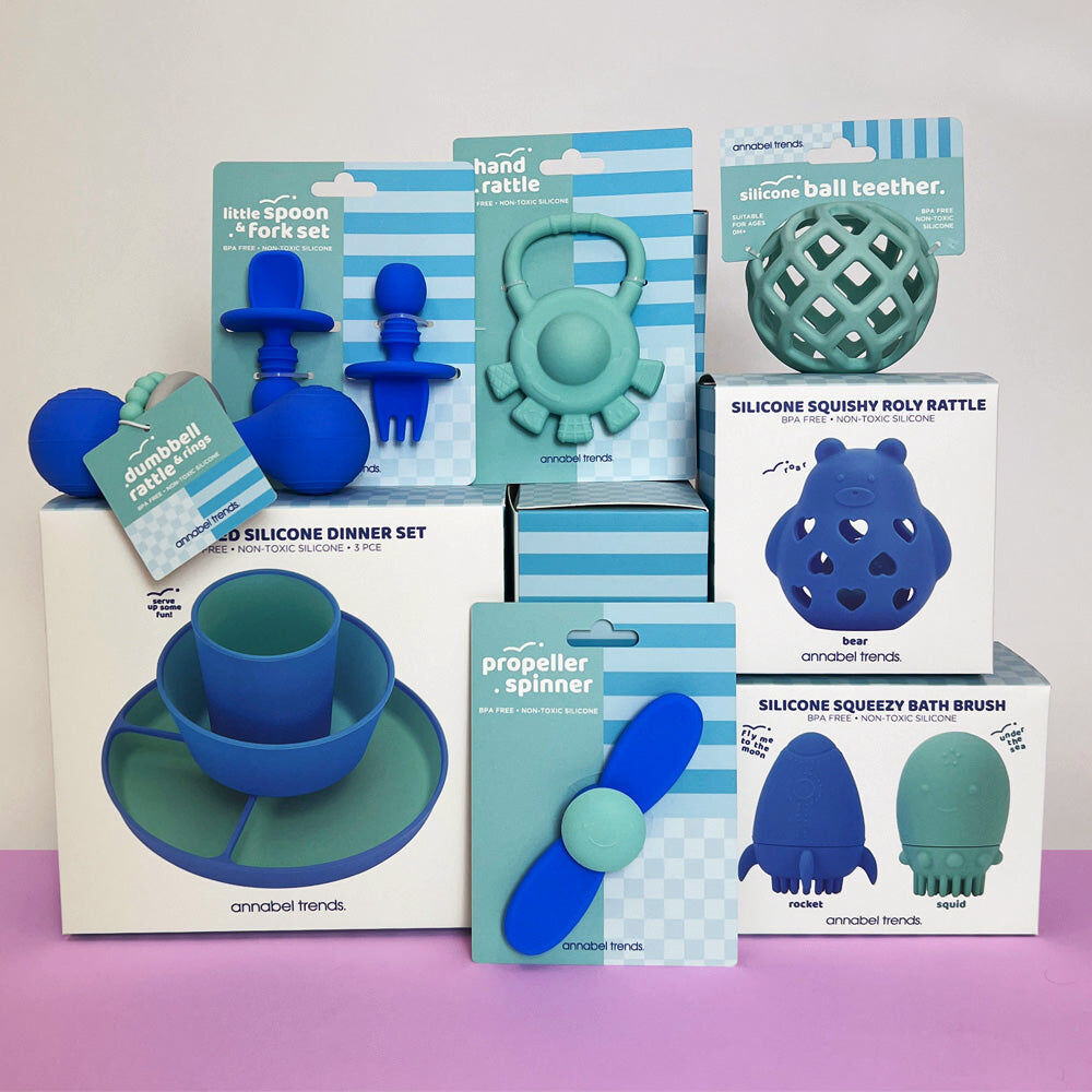 27psb-annabel-trends-silicone-propeller-spinner-baby-sensory-toy-blue
