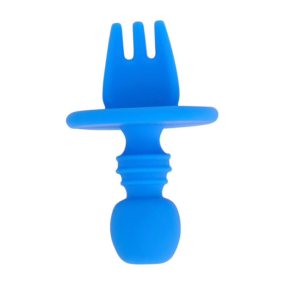 27sfb-2pc-annabel-trends-silicone-little-spoon-fork-baby-toddler-blue