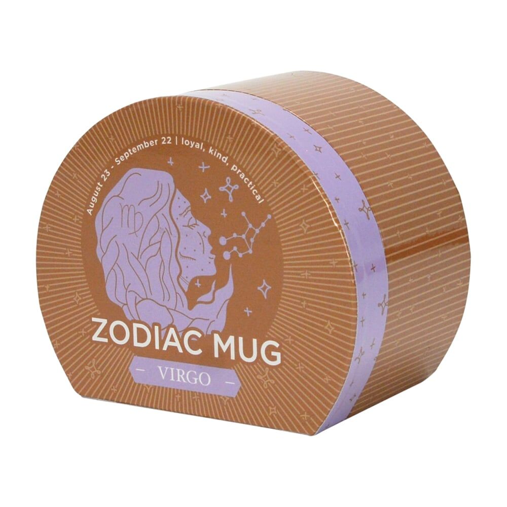 58zv-annabel-trends-coffee-mug-zodiac-virgo-350ml-cup-w-handle-orange