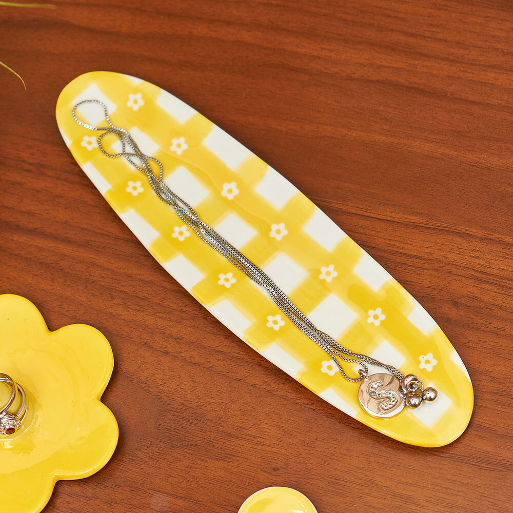 78dty-annabel-trends-ceramic-tray-daisy-home-decor-oval-8-5x15cm-yellow