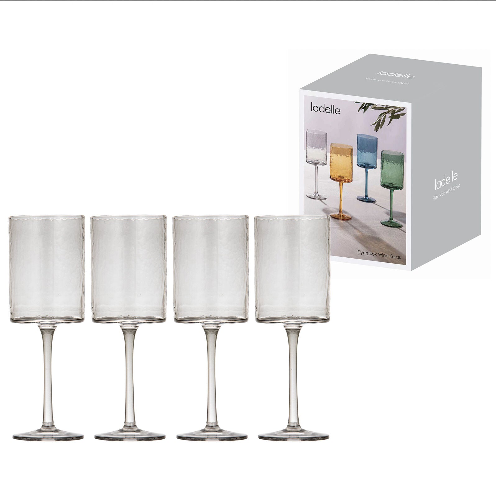 64146-4pc-ladelle-flynn-glass-tumbler-cup-drinkware-22cm-charcoal