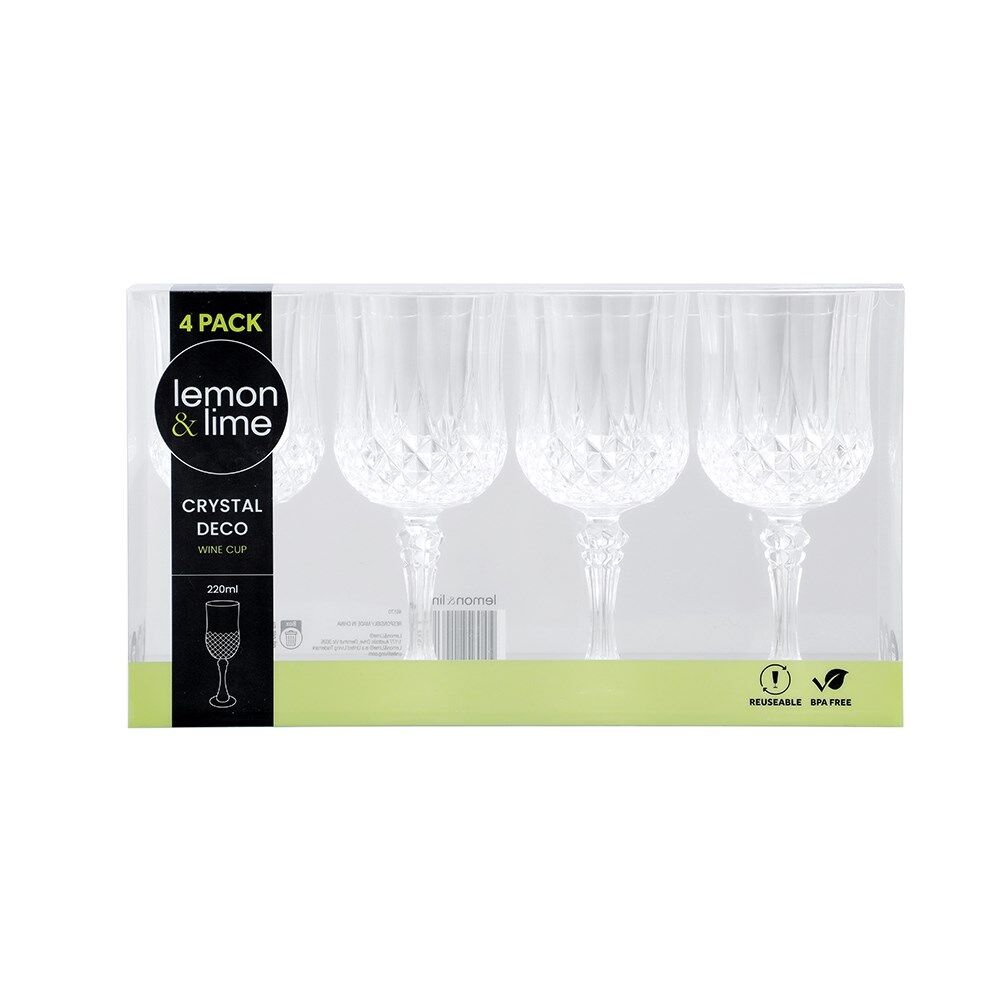 46170-4pc-lemon-lime-crystal-deco-plastic-reusable-wine-cup-220ml