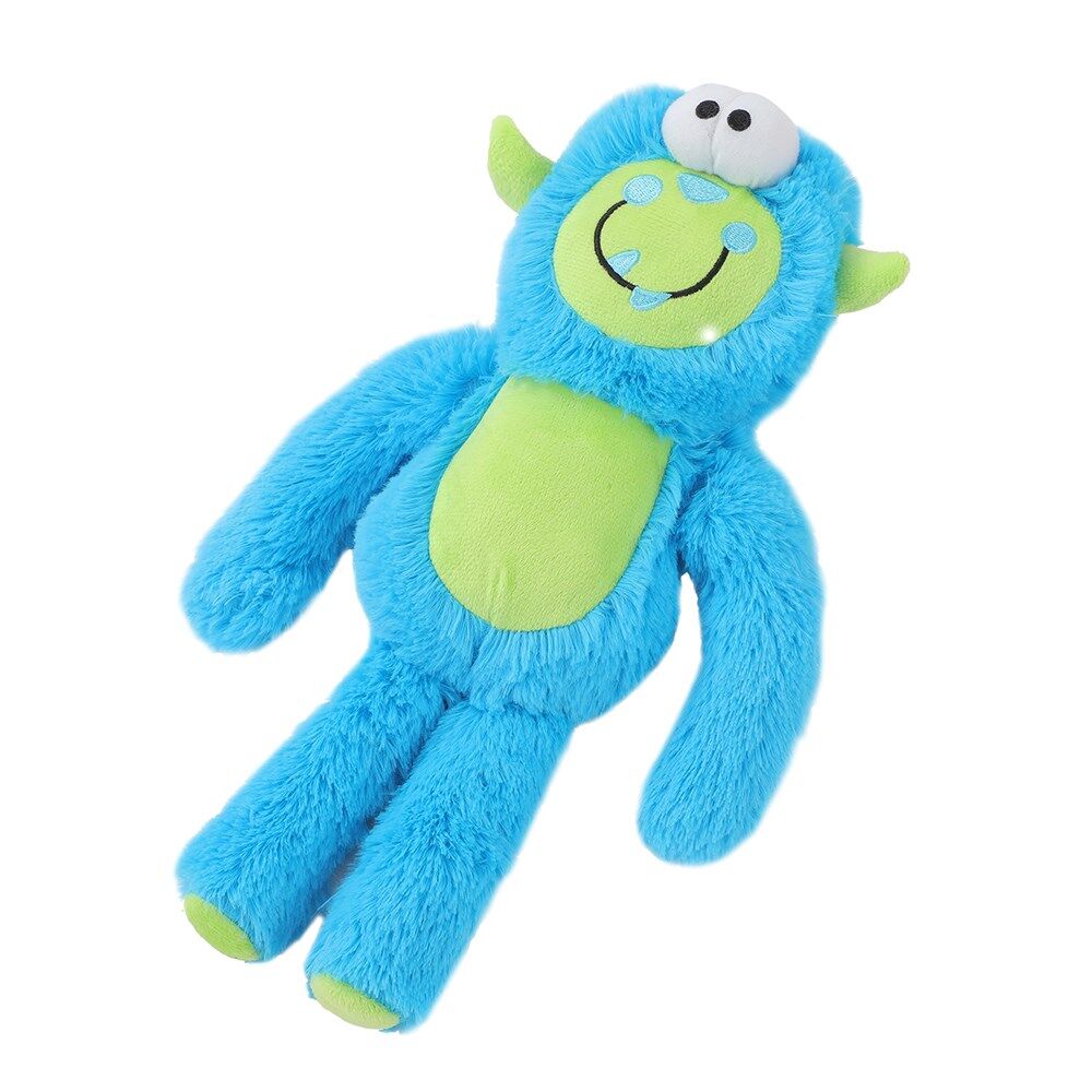 43988-paws-claws-monster-ziggle-soft-plush-pet-dog-toy-34cm-assorted