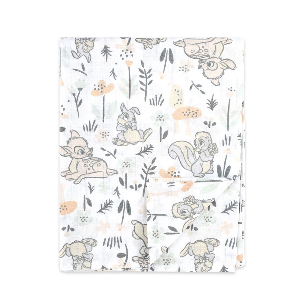 51067wr-2pc-disney-bambi-baby-kids-muslin-wrap-100x100cm-swaddle-blanket