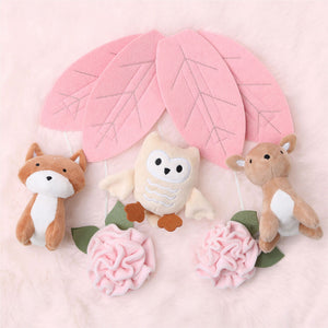 The Peanutshell Baby/Infant Musical Crib Mobile - Little Forest Girl 0y+