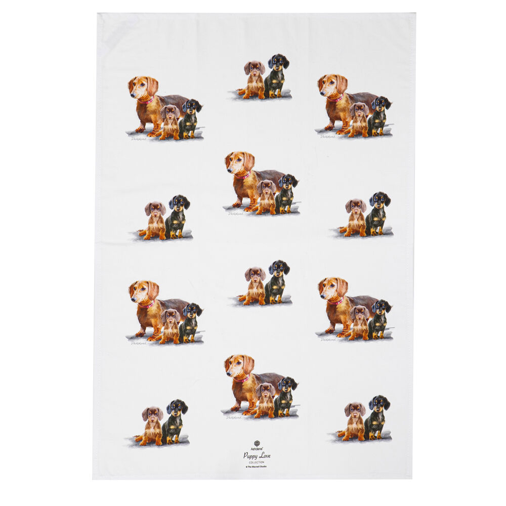 522414-2pc-ashdene-puppy-love-dachshund-kitchen-tea-towel-50x70cm-white