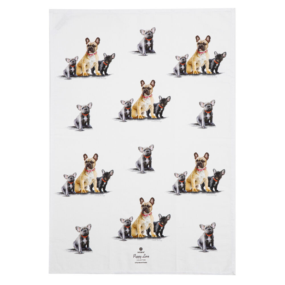 522418-2pc-ashdene-puppy-love-french-bulldog-kitchen-tea-towel-50x70cm-white