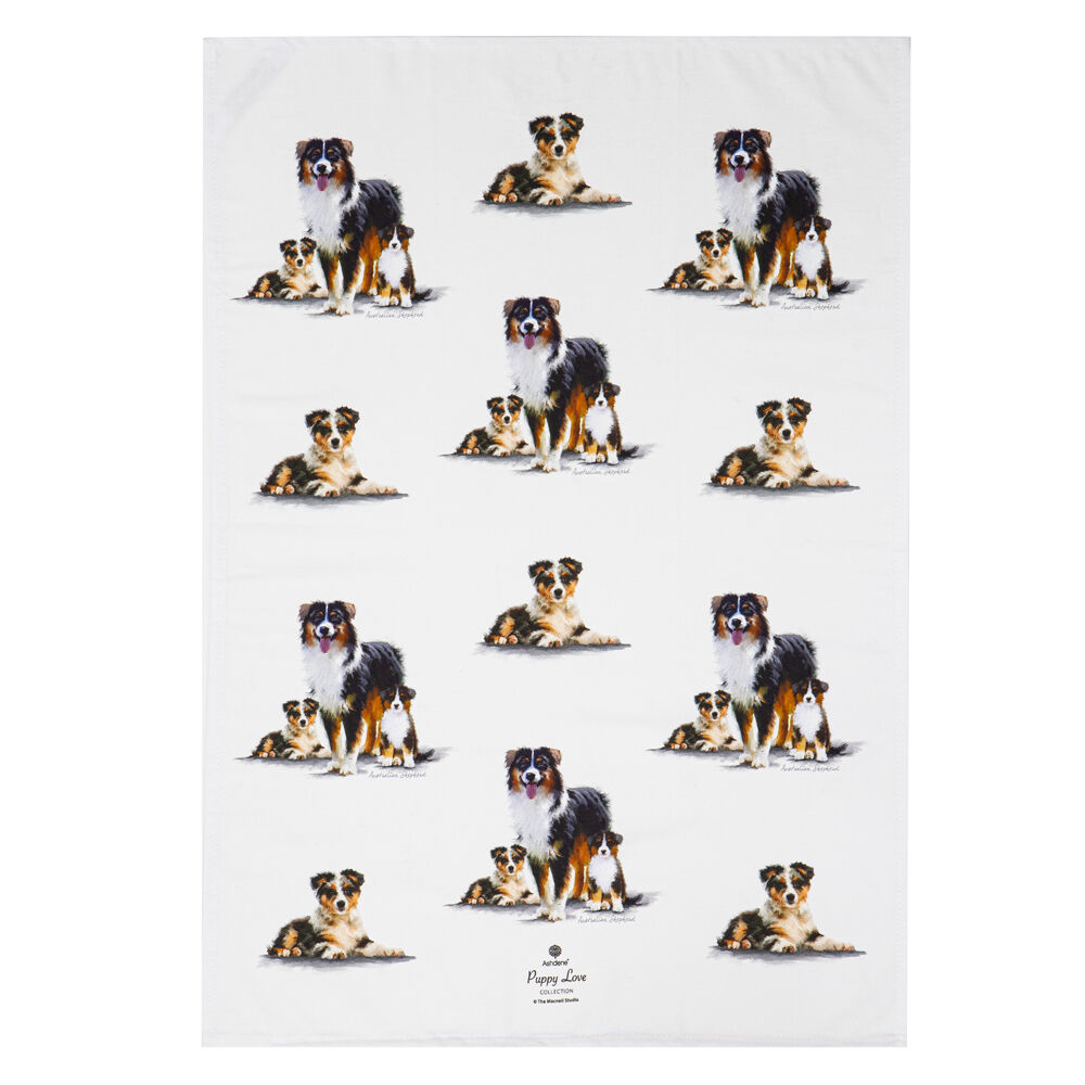 522424-2pc-ashdene-puppy-love-australian-shepherd-kitchen-tea-towel-50x70cm-white