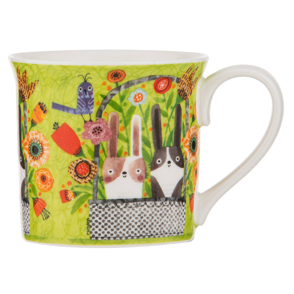 522425-ashdene-playful-bunnies-beverage-mug-drinkware-assorted