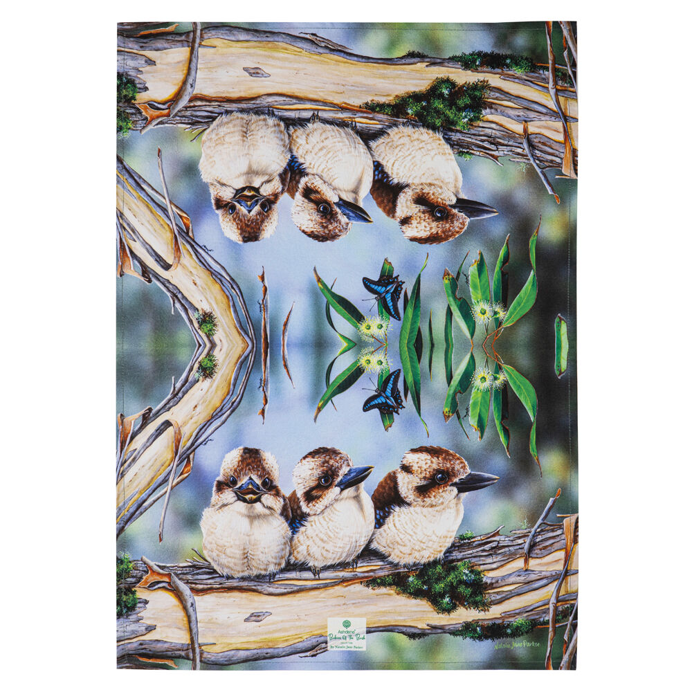 522370-2pc-ashdene-babies-of-the-bush-kitchen-towel-70x50cm-kookaburra-koala-joey