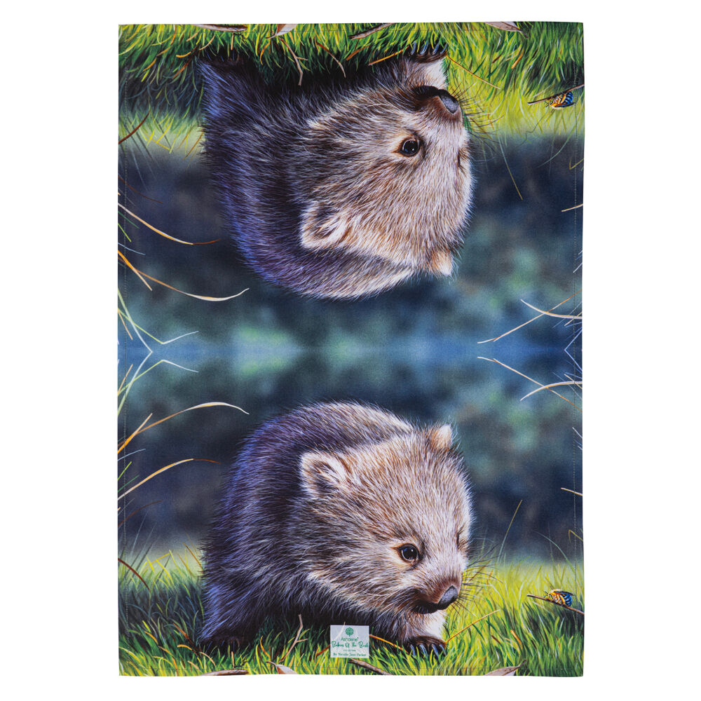 522371-2pc-ashdene-babies-of-the-bush-kitchen-towel-70x50cm-kangaroo-wombat