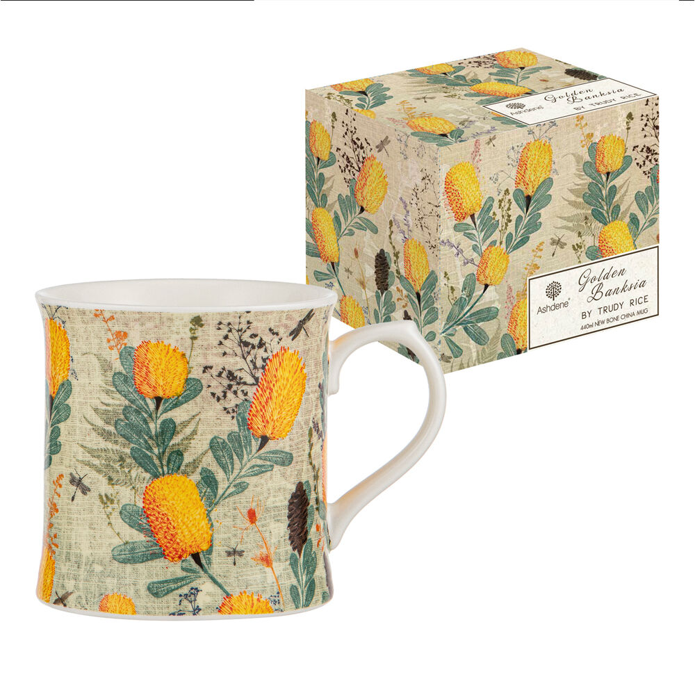 522304-ashdene-golden-banksia-new-bone-china-coffee-mug-drinkware-440ml-13cm