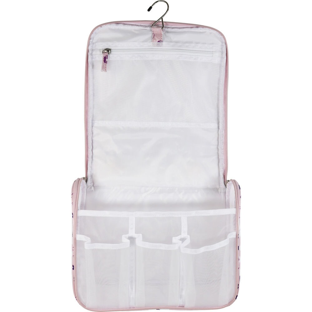 545664-wicked-sista-seasons-floral-travel-bag-w-hook-25x21cm-pink