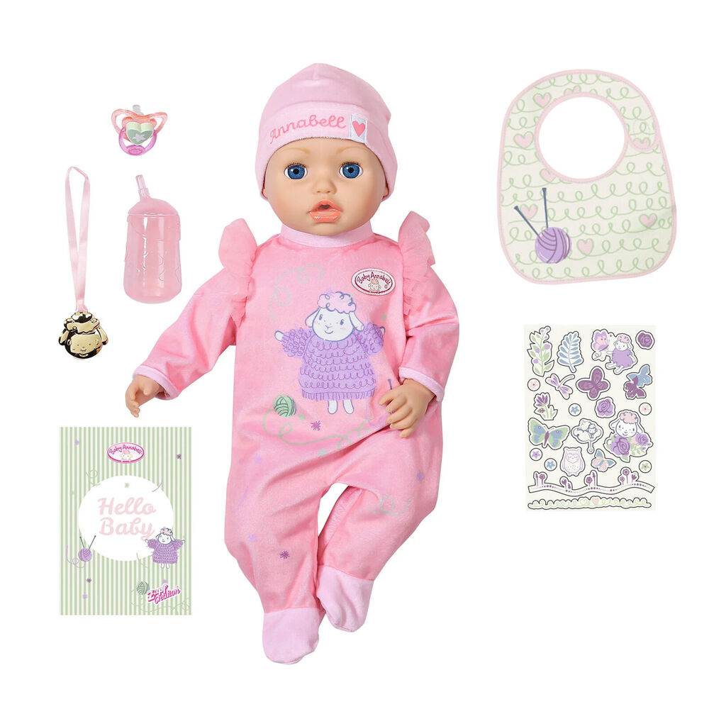 29697-baby-annabell-43cm-active-annabell-doll-kids-pretend-toy-3y