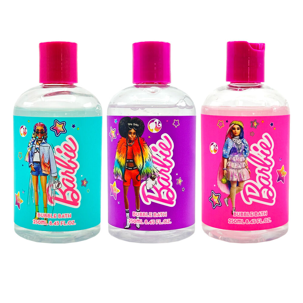 3133814-barbie-extra-range-scented-moisturizing-250ml-bubble-bath-assorted