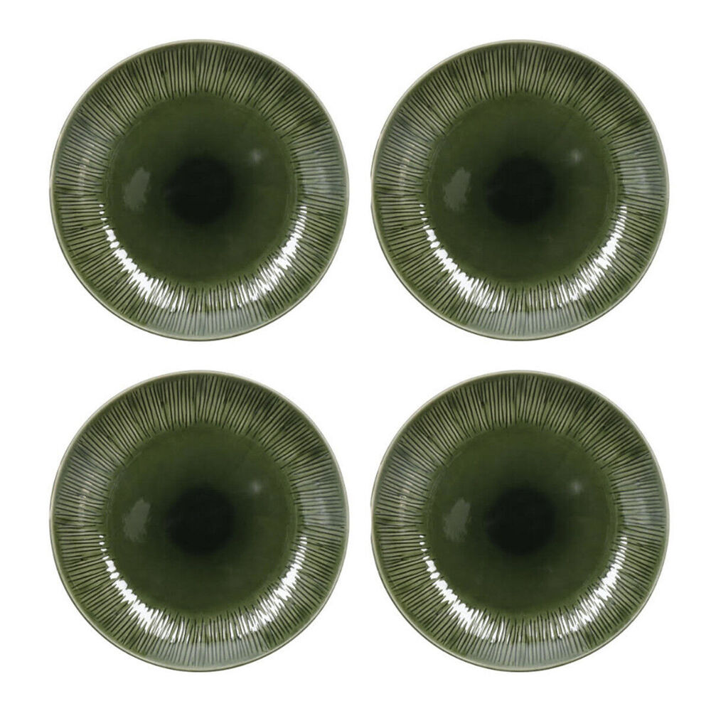 79005-4pc-mikasa-jardin-stoneware-dinner-plate-set-27cm-green