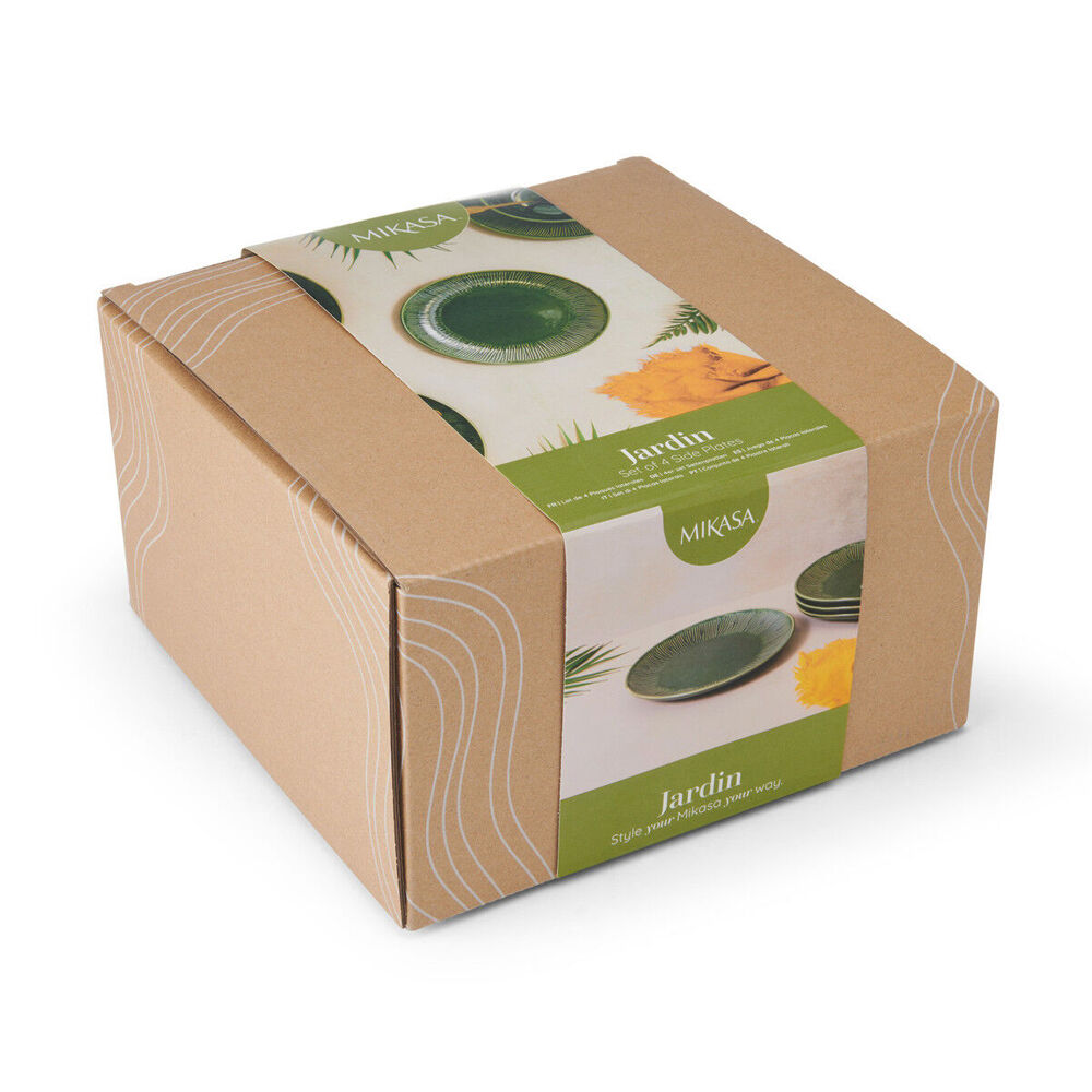 79006-4pc-mikasa-jardin-stoneware-side-plate-set-21-5cm-green
