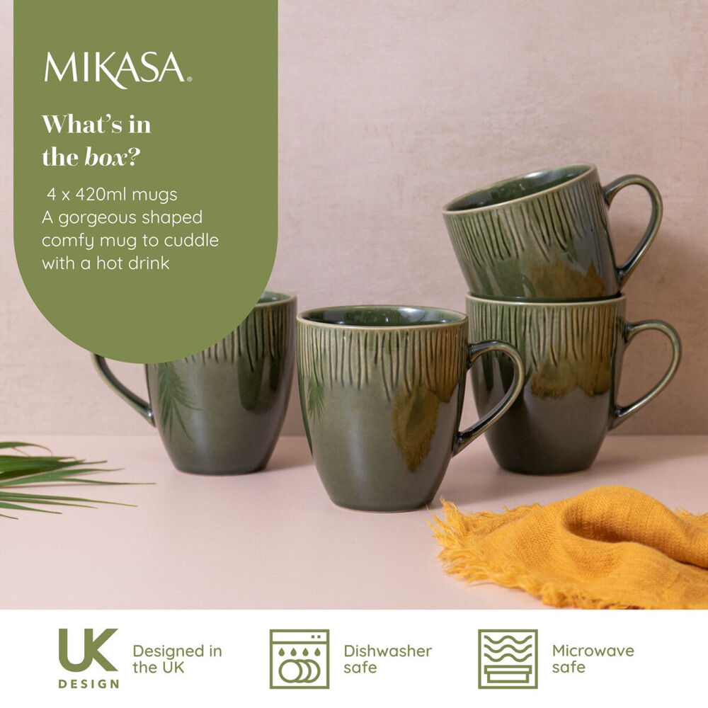 79007-4pc-mikasa-jardin-stoneware-mug-set-420ml-green