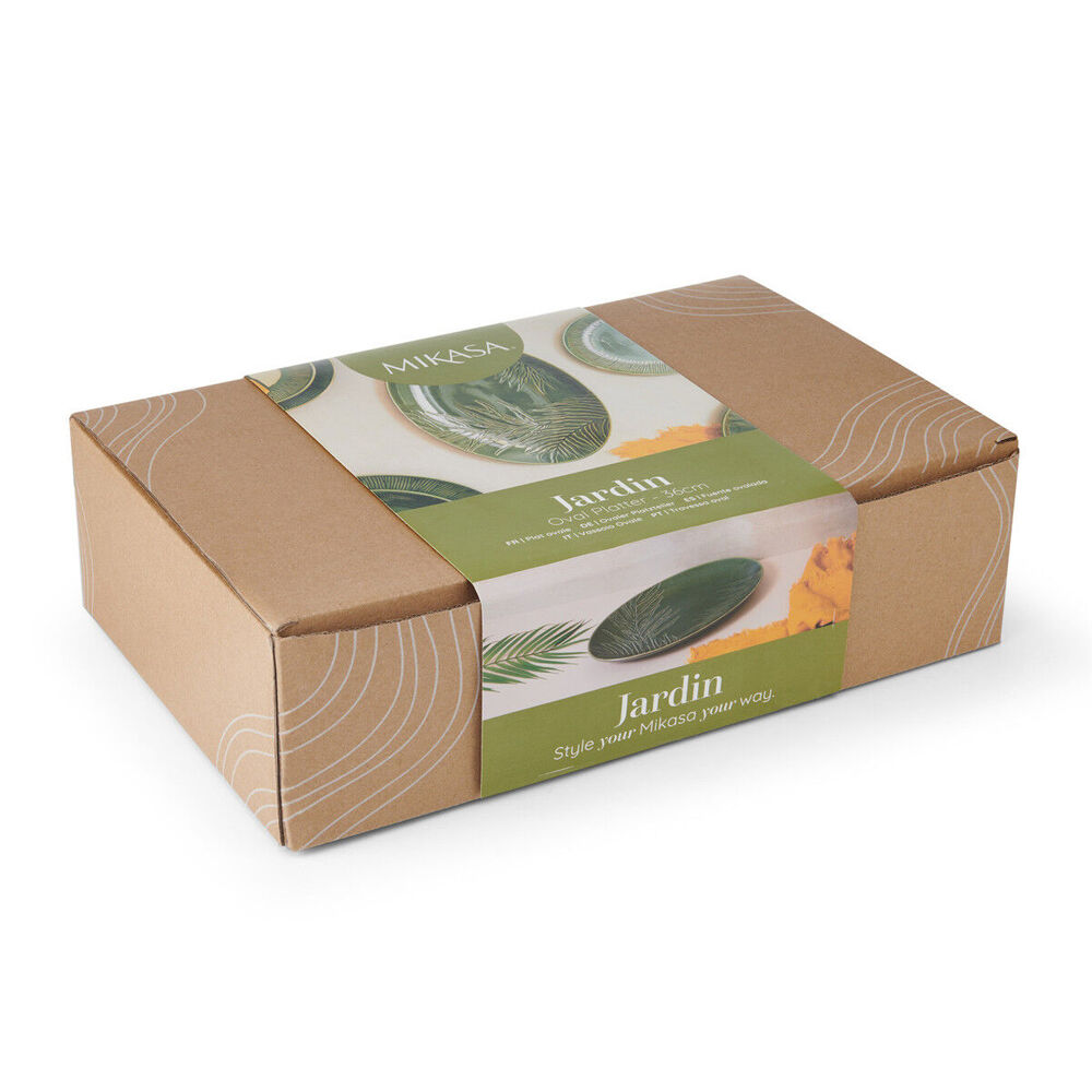 79011-mikasa-jardin-stoneware-oval-serving-platter-36cm-green