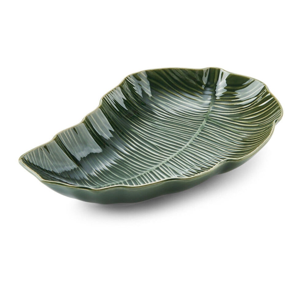 79012-mikasa-jardin-stoneware-leaf-serving-bowl-31-5cm-green
