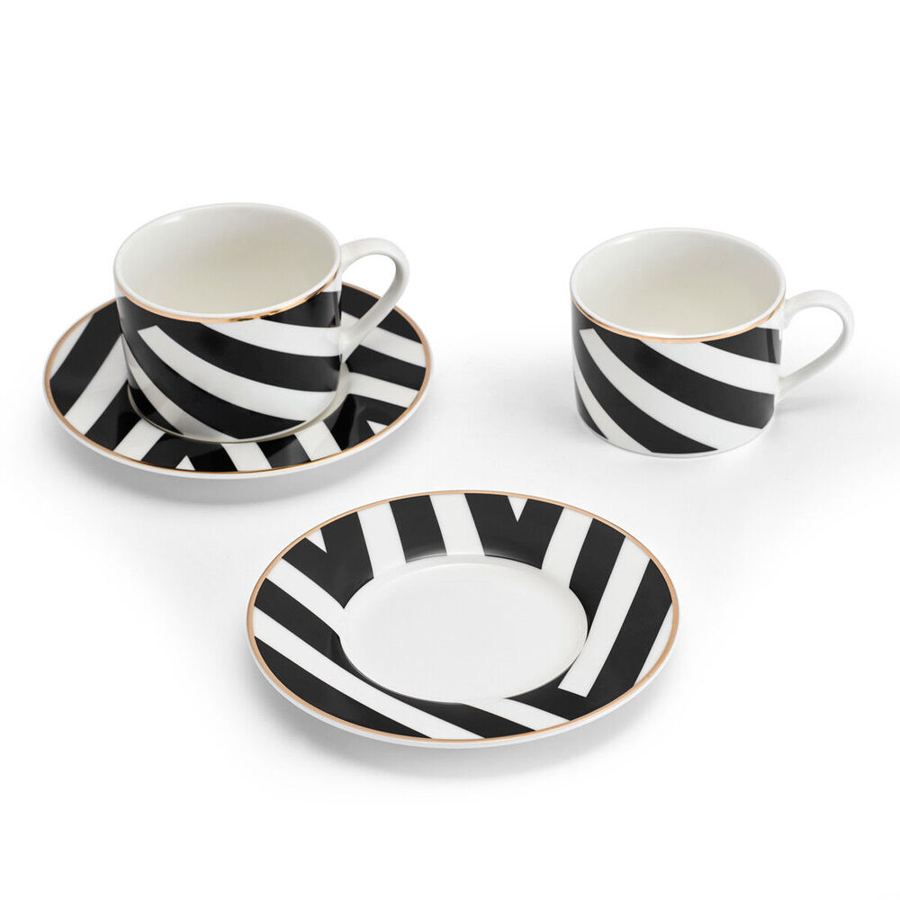 79075-4pc-mikasa-luxe-deco-china-tea-cups-and-saucers-with-geometric-stripe-set-200ml