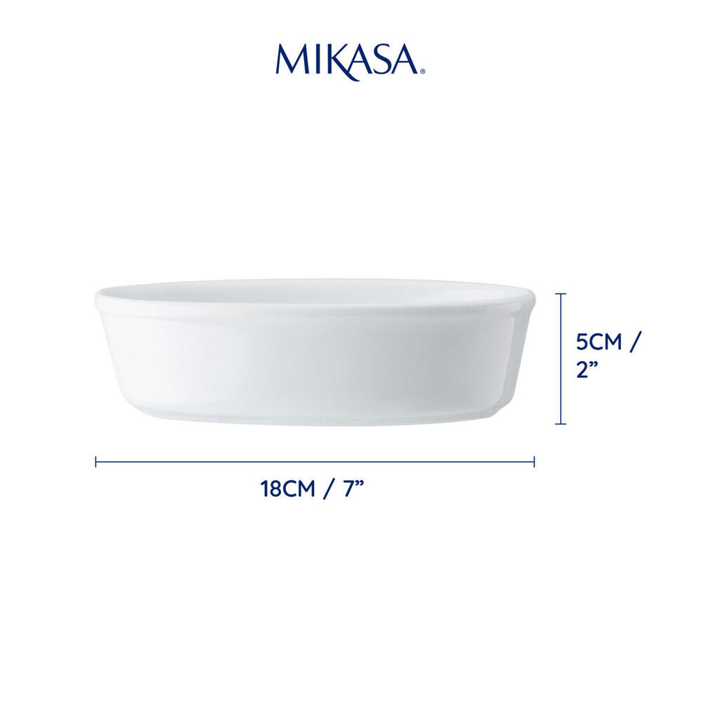 79130-mikasa-chalk-kitchen-porcelain-oval-pie-dish-18cm-white