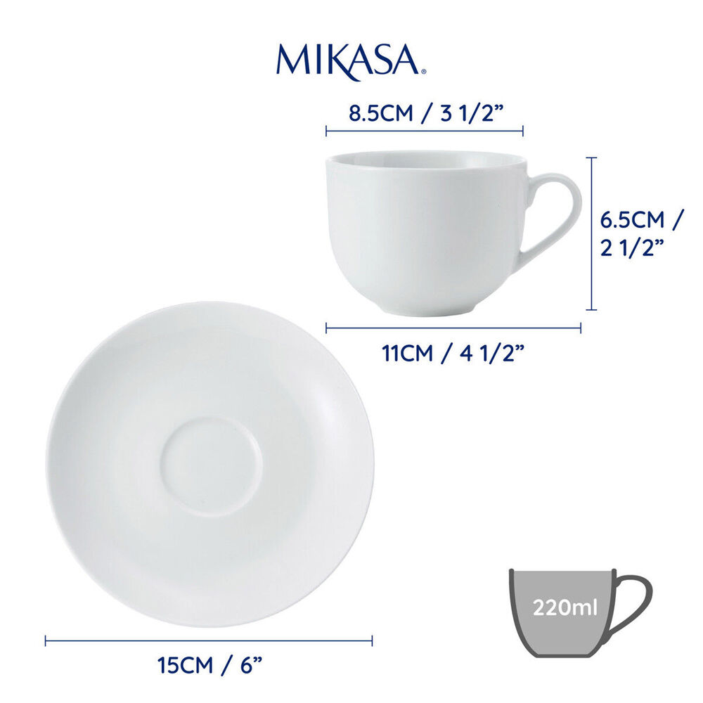 79135-4pc-mikasa-chalk-porcelain-tea-cups-and-saucers-220ml-white