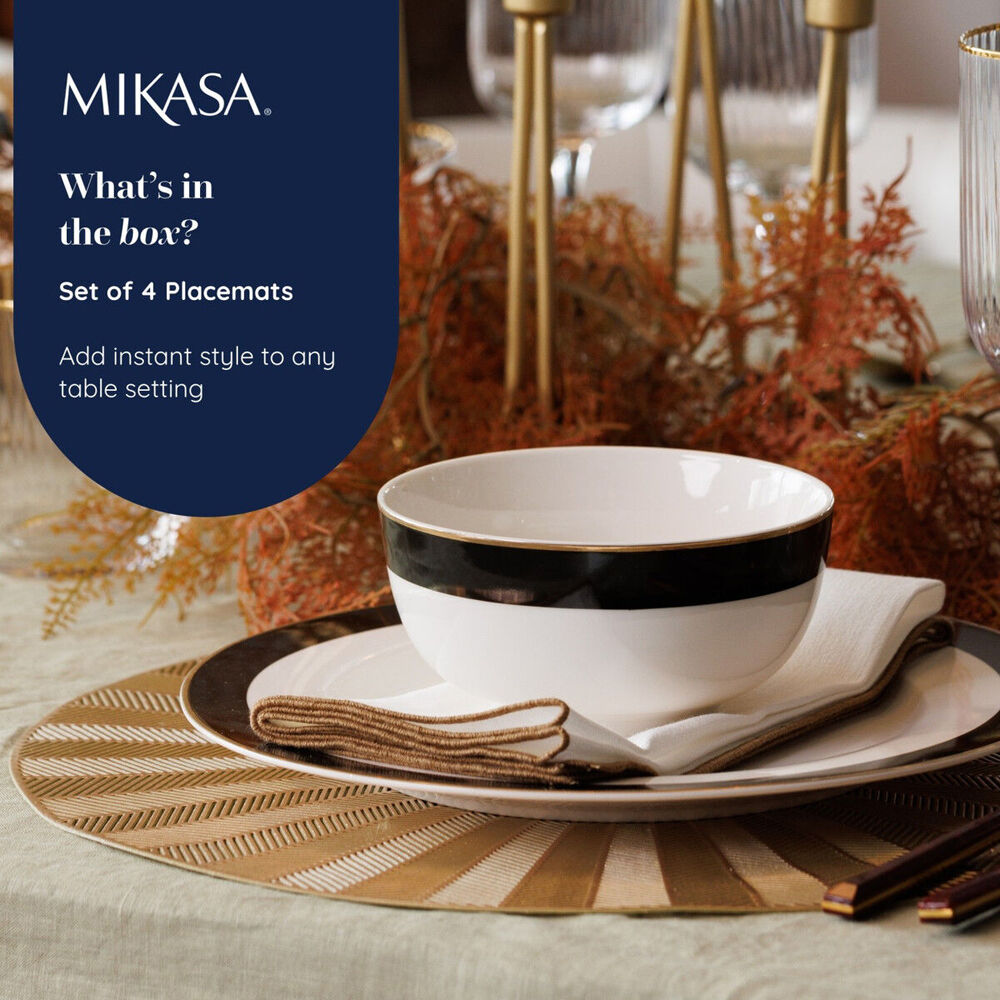 79310-4pc-mikasa-round-pu-gold-kitchen-table-placemat-set-38cm