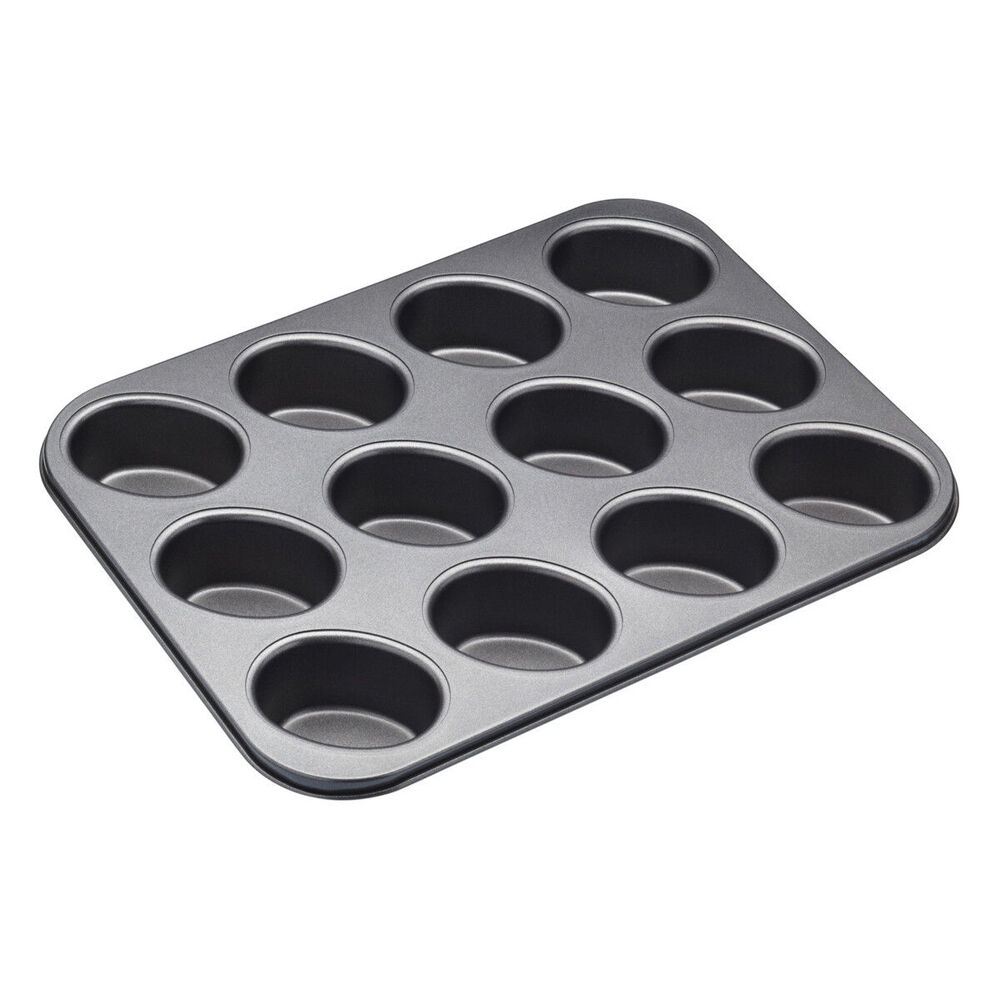 81095-mastercraft-35-5x26-5cm-heavy-base-12-cup-non-stick-friand-pan-black