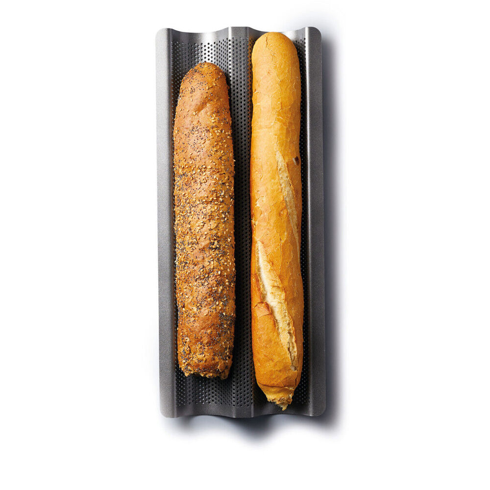 81210-mastercraft-crusty-bake-39x16cm-non-stick-baguette-tray-grey