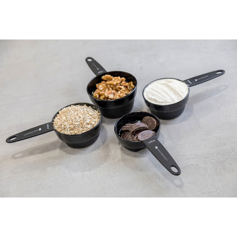81338-4pc-mastercraft-24-5cm-magnetic-measuring-cup-set-baking-kitchen-black