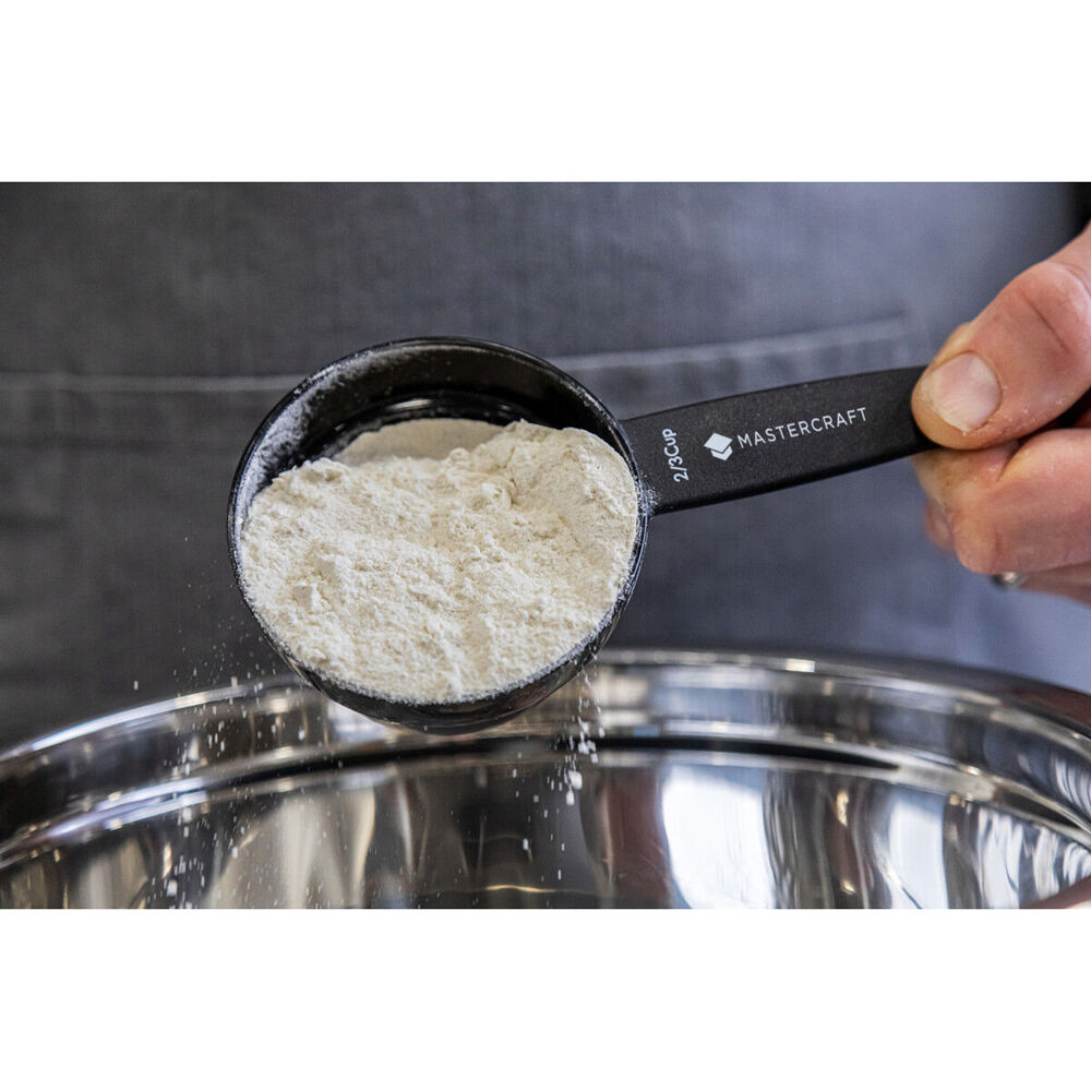 81338-4pc-mastercraft-24-5cm-magnetic-measuring-cup-set-baking-kitchen-black