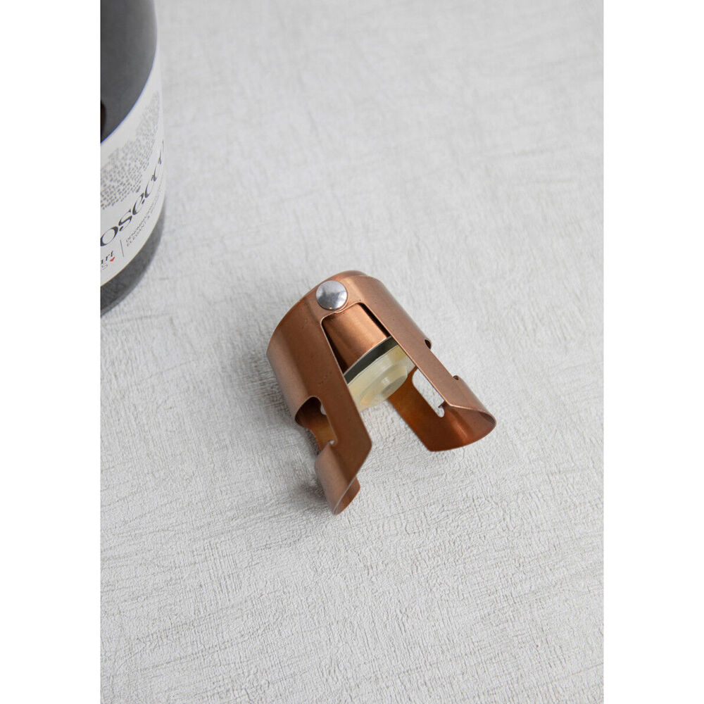 82207-barcraft-stainless-steel-champagne-bottle-stopper-5-5cm-copper