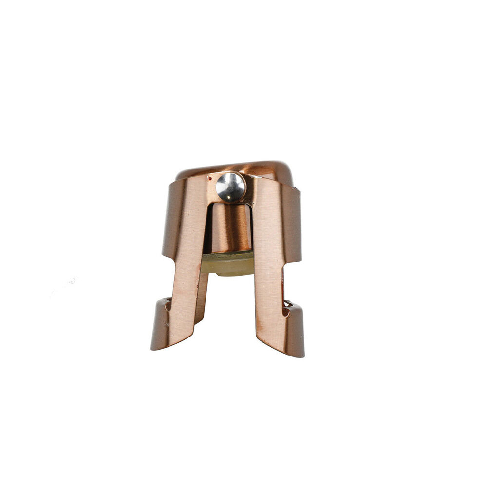 82207-barcraft-stainless-steel-champagne-bottle-stopper-5-5cm-copper