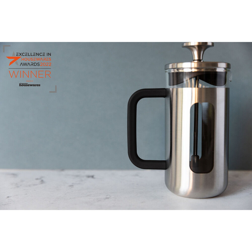 83231-la-cafetiere-pisa-3-cup-350ml-brushed-ss-glass-french-press-silver