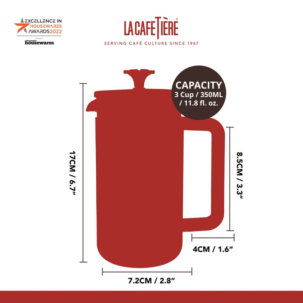 83231-la-cafetiere-pisa-3-cup-350ml-brushed-ss-glass-french-press-silver