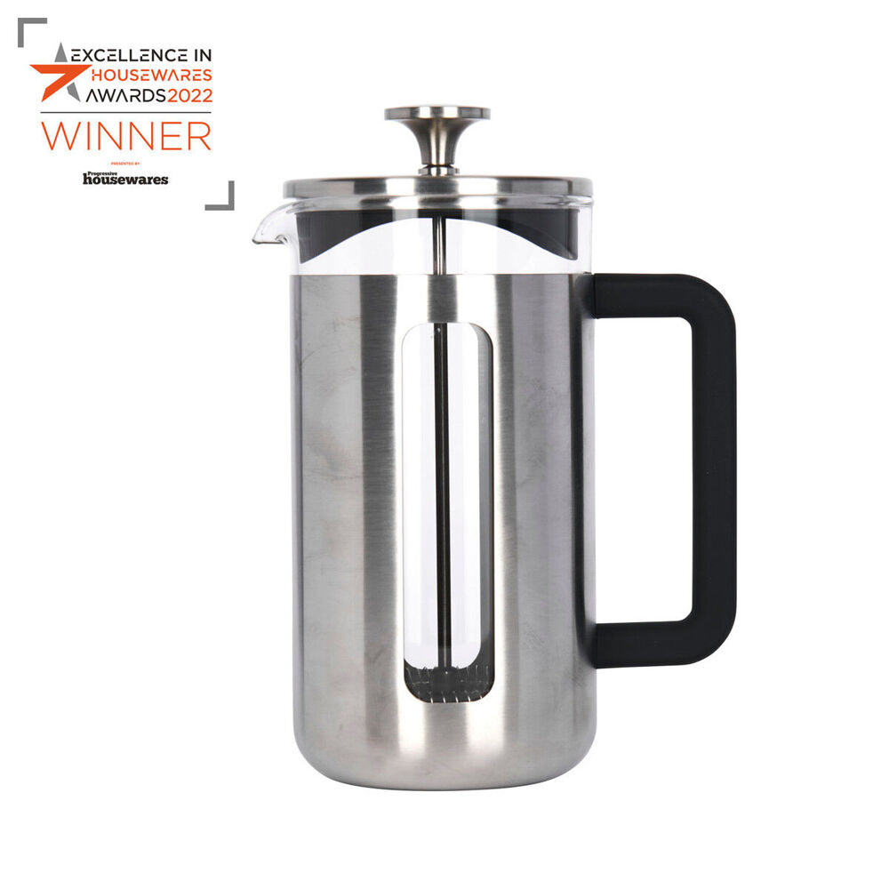 83241-la-cafetiere-pisa-8-cup-1l-brushed-stainless-steel-glass-french-press-slv