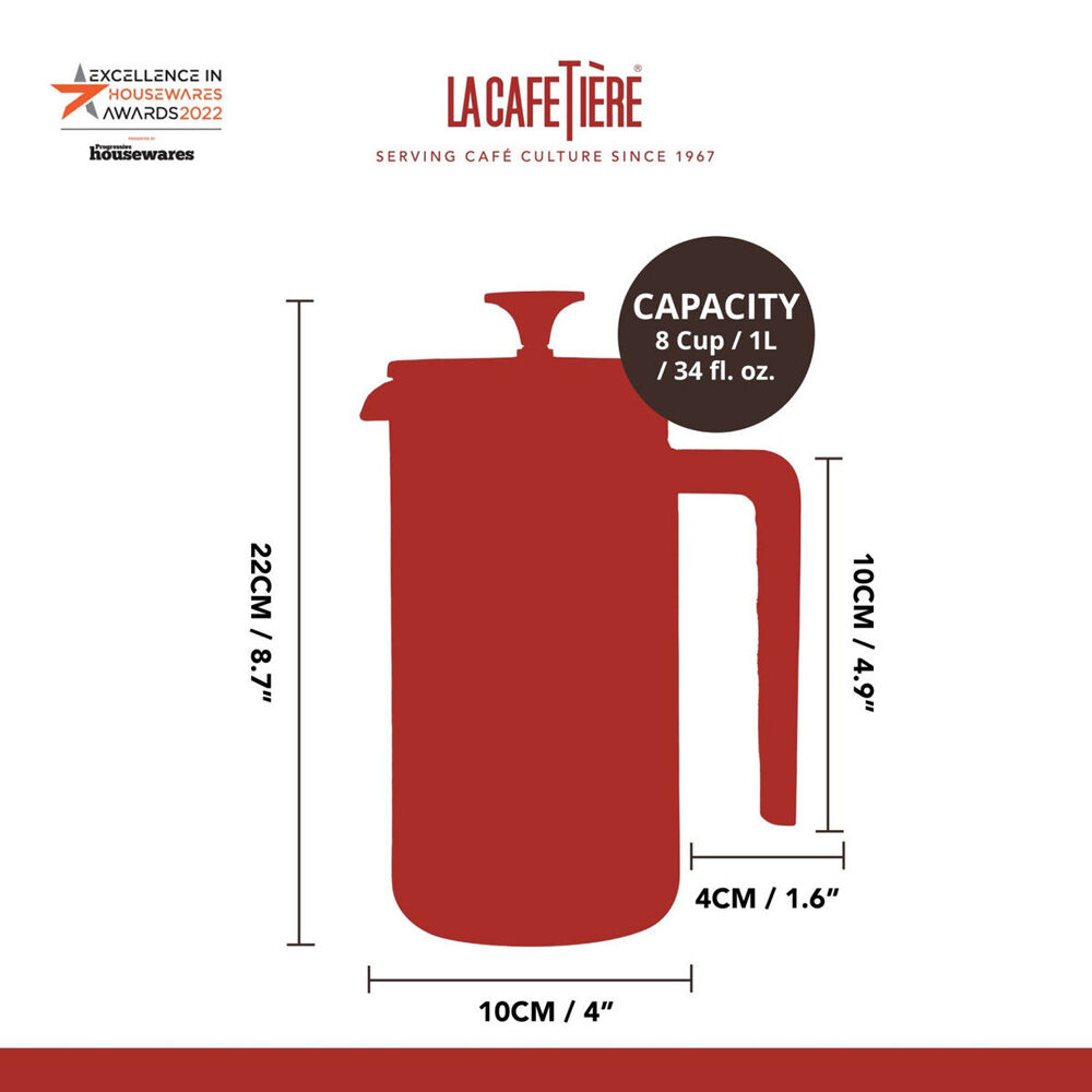 83242-la-cafetiere-pisa-8-cup-1l-stainless-steel-glass-coffee-french-press-black