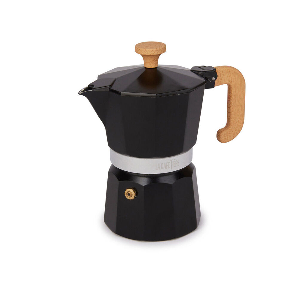 83285-la-cafetiere-venice-3-cup-150ml-espresso-maker-aluminum-coffee-pot-black