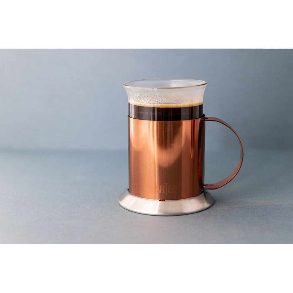 83346-2pc-la-cafetiere-300ml-stainless-steel-glass-coffee-mug-cup-set-copper