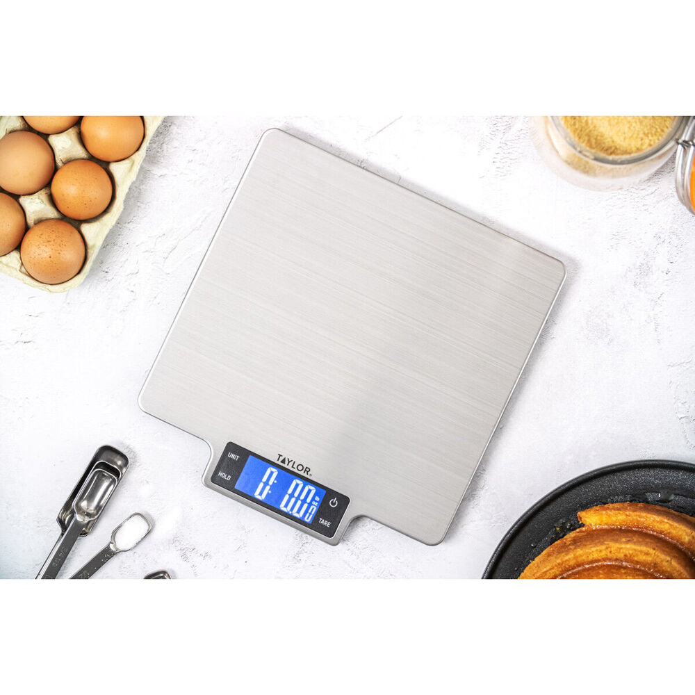 83501-taylor-s-steel-digital-kitchen-scale-large-platform-10kg